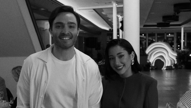 Nicole Cherry și Ed Westwick/ Foto: Facebook