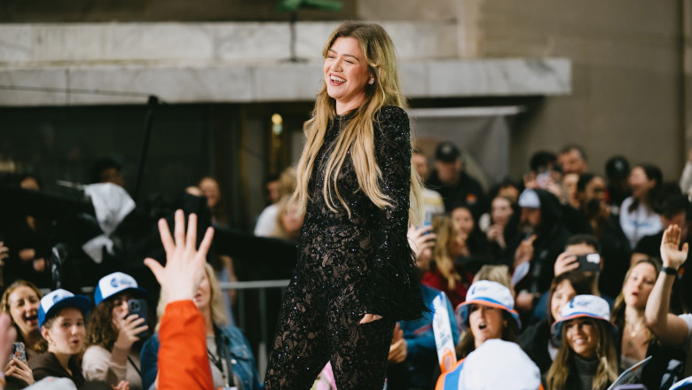 Kelly Clarkson Performs At The Today Show 2025 Citi Concert Series