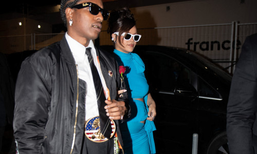 ASAP Rocky și Rihanna la Festivalul de Film de la Cannes/ Profimedia