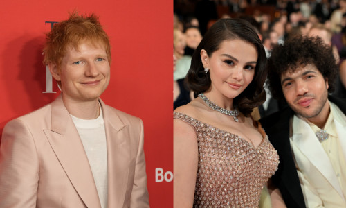 Ed Sheeran, despre nunta Selenei Gomez cu Benny Blanco/ Profimedia