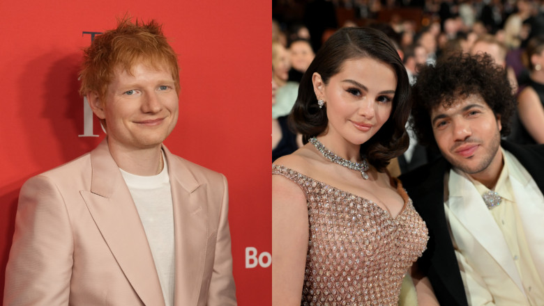 Ed Sheeran, despre nunta Selenei Gomez cu Benny Blanco/ Profimedia