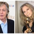 Paul McCartney și Barbra Streisand