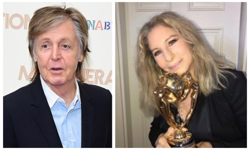Paul McCartney și Barbra Streisand