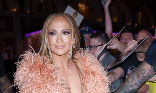 Jennifer Lopez is seen in New York City on May 19, 2025
