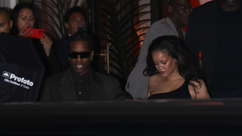 A$AP Rocky și Rihanna/ Profimedia