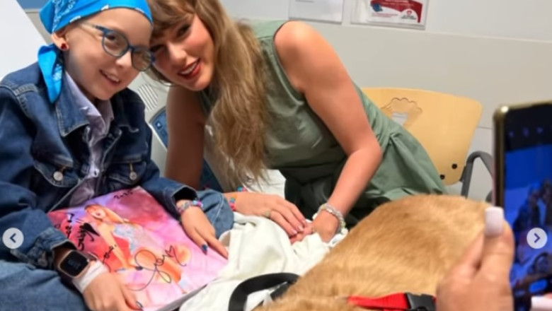 Taylor Swift a vizitat un spital de copii