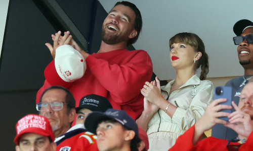 Taylor Swift și Travis Kelce/ Profimedia