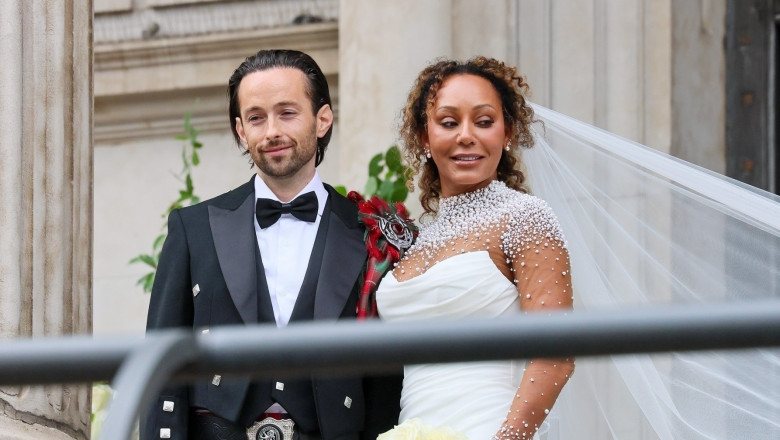 Mel B, fostă Spice Girls, s-a căsătorit pentru a treia oară/ Profimedia