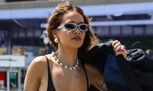 Rita Ora enjoys the hot weather in Manhattan