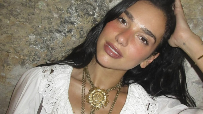 Dua Lipa on social media