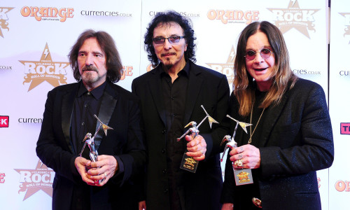 Geezer Butler, Tommy Iommi și Ozzy Osbourne/ Profimedia