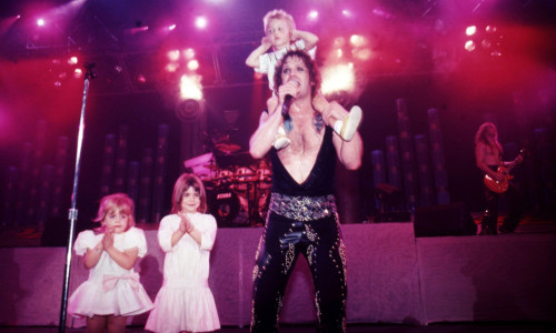 Ozzy Osbourne alături de copiii lui: Kelly, Aimee, și Jack/ Profimedia