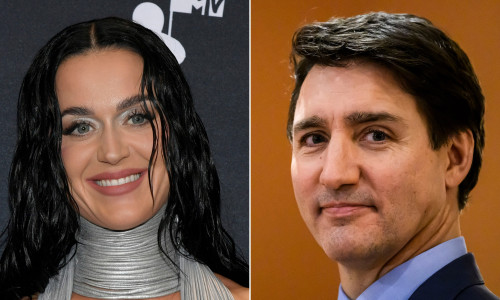 Katy Perry și Justin Trudeau/ Profimedia