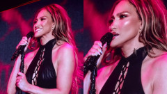 Jennifer Lopez, „atacată” de un greier uriaș pe scenă în Kazahstan. Reacția artistei a devenit virală: „Mă gâdila”