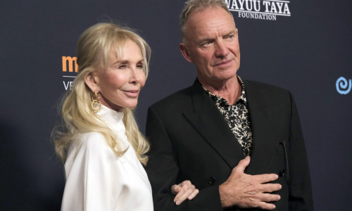 Sting și Trudie Styler