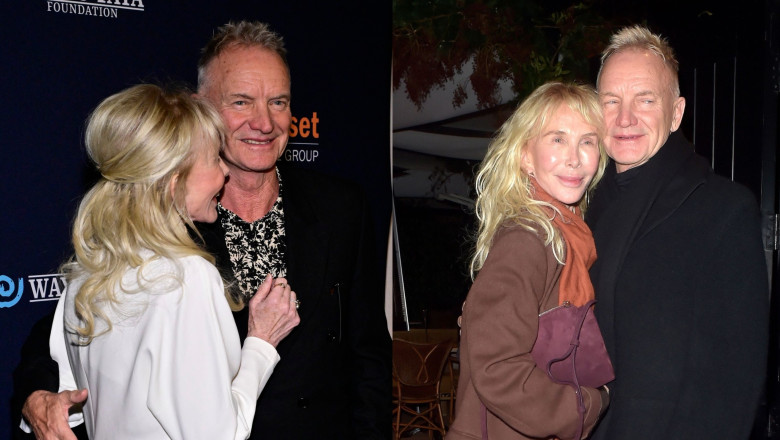 Sting și Trudie Styler