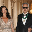 Arrivals at gala dinner in honor of King Charles and Queen Camilla Quirinale Palace - Rome, Italy