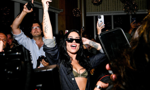 Stars Shine at Paper x Demi Lovato NYFW Boom Party at The Standard