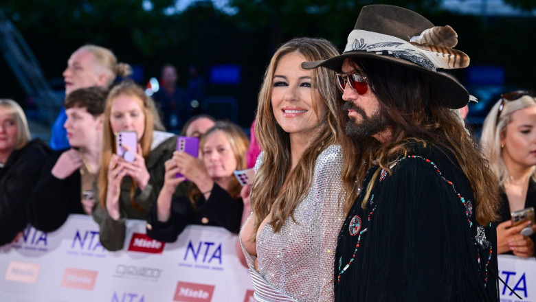 Elizabeth Hurley și Billy Ray Cyrus