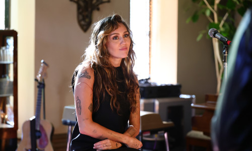 TikTok Presents Something Beautiful Album Release Event With Miley Cyrus