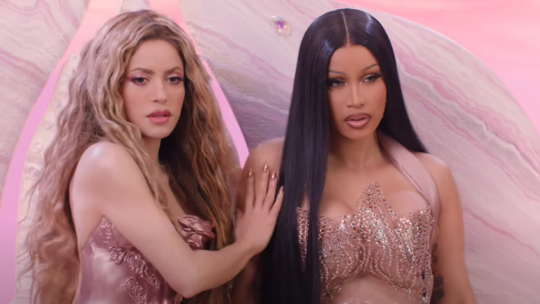 shakira, cardi b