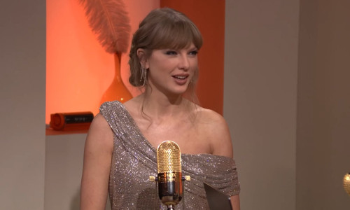 Taylor Swift sur le plateau de l'émission 