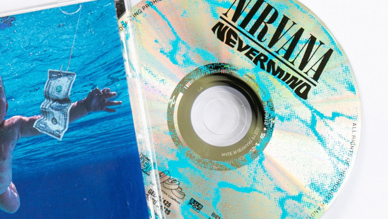 Nirvana- Nevermind 1991 CD cover