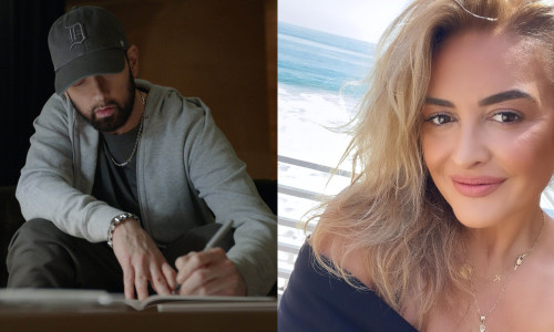 Eminem și Katrina Malota. Foto: Facebook/ Profimedia