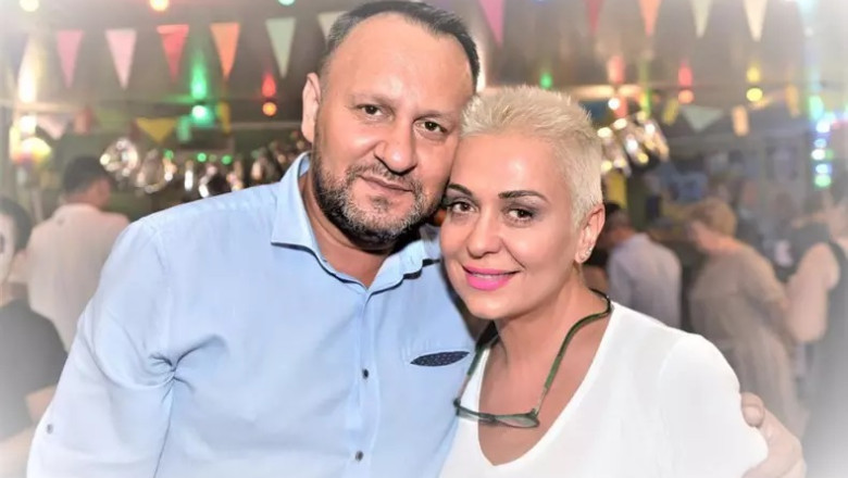 Monica Anghel și soțul ei, Marian Caraivan2
