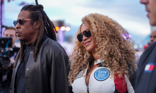 Beyonce și Jay-Z la Marele Premiu de F1 din Las Vegas/ Profimedia