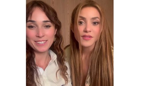 Shakira și Andra Gogan