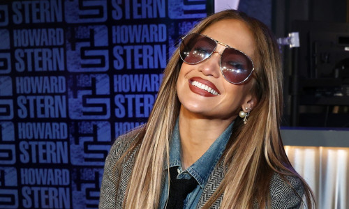 Jennifer Lopez Appears On SiriusXM's 'The Howard Stern Show'