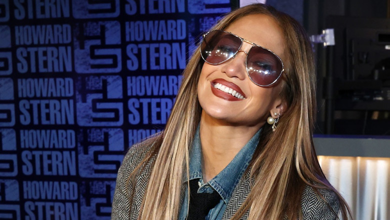 Jennifer Lopez Appears On SiriusXM's 'The Howard Stern Show'