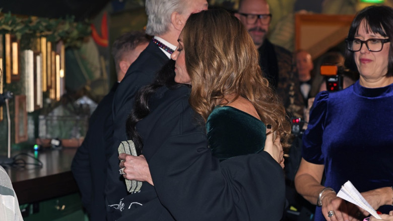 The Prince And Princess Of Wales Attend The Royal Variety Performance