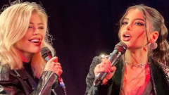 Loredana Groza, moment emoționant la concert. A cântat alături de fiica ei, Elena: „S-a trezit cu mine pe scenă”
