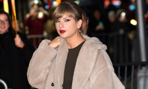 Taylor Swift at Late Show With Stephen Colbert Show