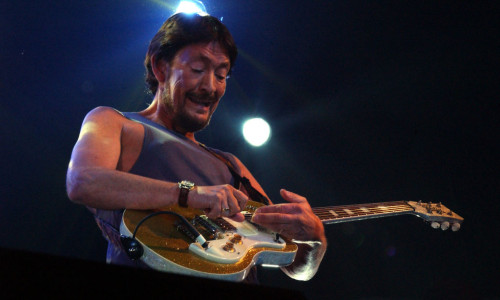 Singer Chris Rea Performs In Dublin