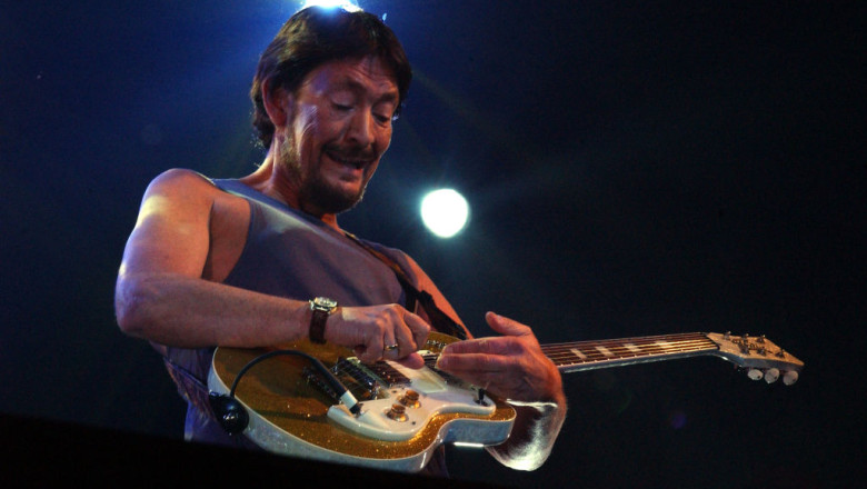Singer Chris Rea Performs In Dublin