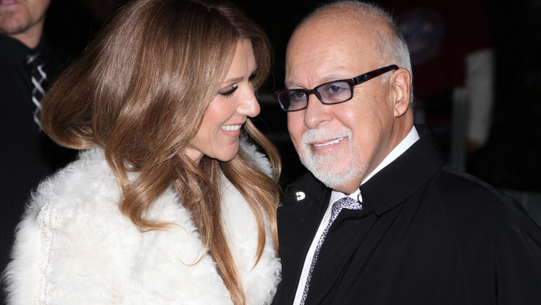 Celine Dion și Rene Angelil.