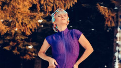 Giulia Anghelescu, ședință foto îndrăzneață în zăpadă. Artista a purtat doar un costum de baie și clăpari: „Nu am răcit”