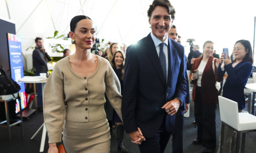 Katy Perry și Justin Trudeau/ Profimedia