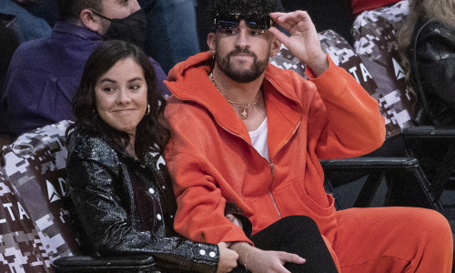 Bad Bunny și Gabriela Berlingeri/ Profimedia