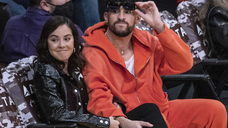 Bad Bunny și Gabriela Berlingeri/ Profimedia