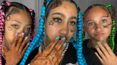 Val de reacții după ce North West și-a etalat piercing-urile pe rețelele sociale. Kim Kardashian a apărat-o imediat: „O face fericită”