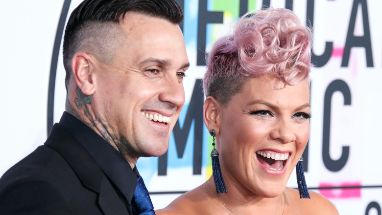 Pink și Carey Hart/ Profimedia