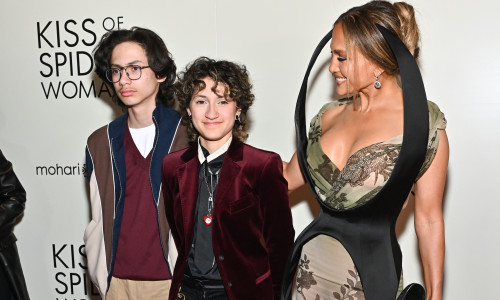 Jennifer Lopez alături de Max și Emme/ Profimedia