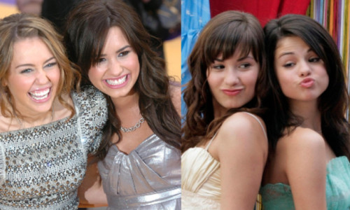 miley cyrus, demi lovato, selena gomez