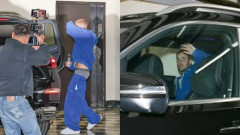 Justin Bieber, moment tensionat cu paparazzi după o cină cu Hailey. Artistul a aruncat o sticlă de apă spre fotografi