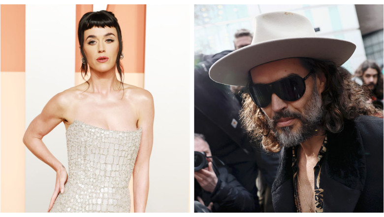 Katy Perry și Russell Brand