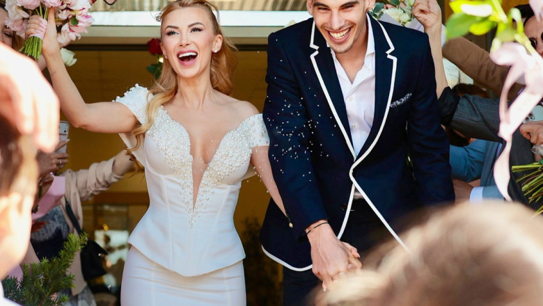 Andreea Bălan și Victor Cornea s-au căsătorit civil/ Foto: Instagram